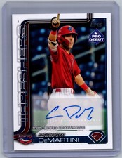 2025 Topps Pro Debut - Carson DeMartini #PD-152 Autographs (AU, RC)