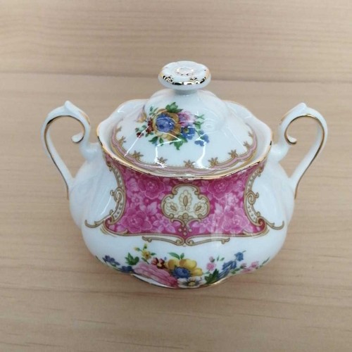 Royal Albert Lady Carlyle Cup Saucer Sugar Pot - Picture 9 of 11