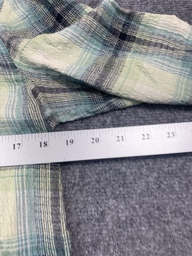 J Jill Shirt Womens Small Green Plaid Long Sleeve Button Up Outdoor - Picture 18 of 19
