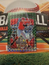 2021 Panini Mosaic - Producers Joey Votto #P10 Green Mosaic Prizm