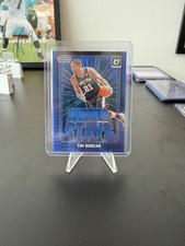 2024-25 Donruss Optic #12 Tim Duncan Winner Stays Hyper Blue #/175