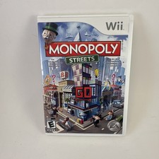 Monopoly Streets Wii Game - TESTED AND WORKS