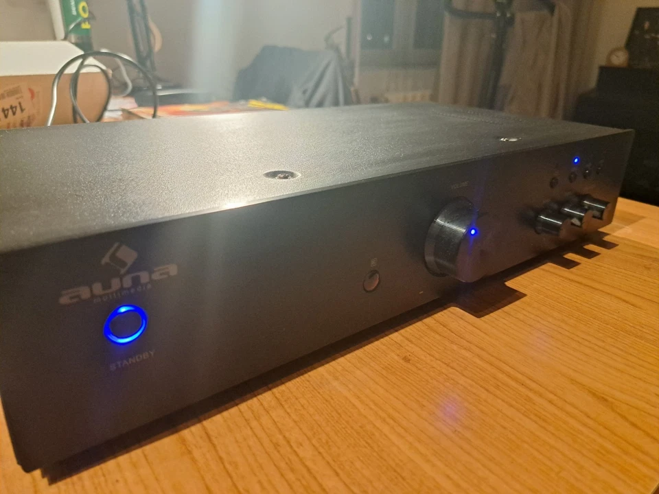 Auna Av2-Cd508 Amplificatore Hi-Fi finale di potenza (600 Watt Rms, Rca, Aux, eq - Immagine 2 di 4