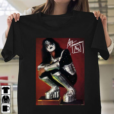 Guitarist Ace Frehley Signed s-5xl Fans Classic T Shirt cotton