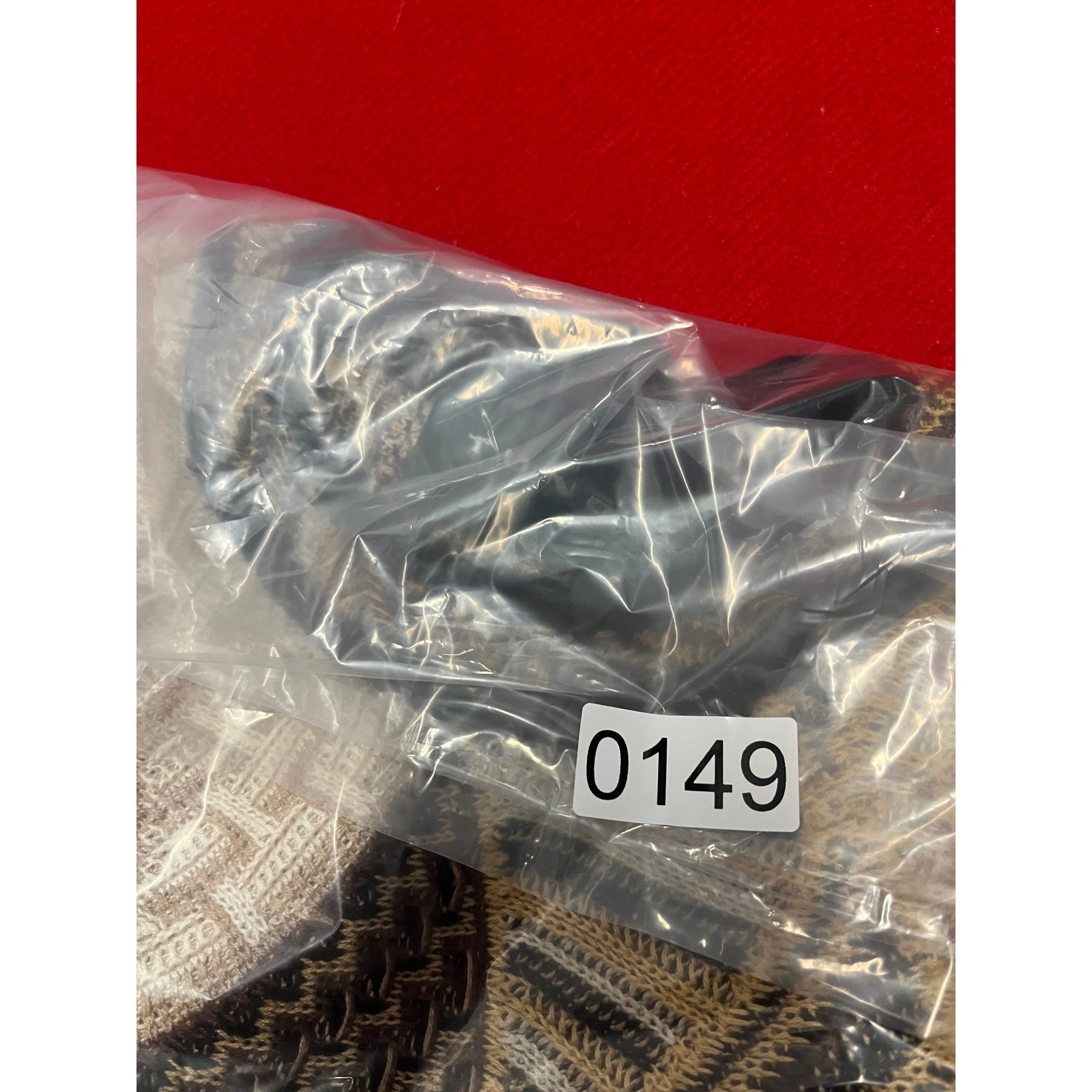 Tundra Canada Geometric Patchwork Knit Sweater Me… - image 6