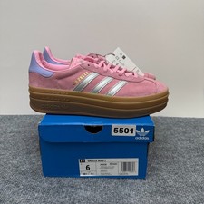 Adidas Gazlle Bold True Pink Gum JH5539 Kid's Size 6