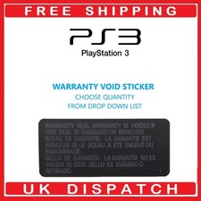 ?Playstation 3 PS3 (FAT, SLIM, SUPER SLIM) WARRANTY SEAL VOID CONSOLE STICKER?