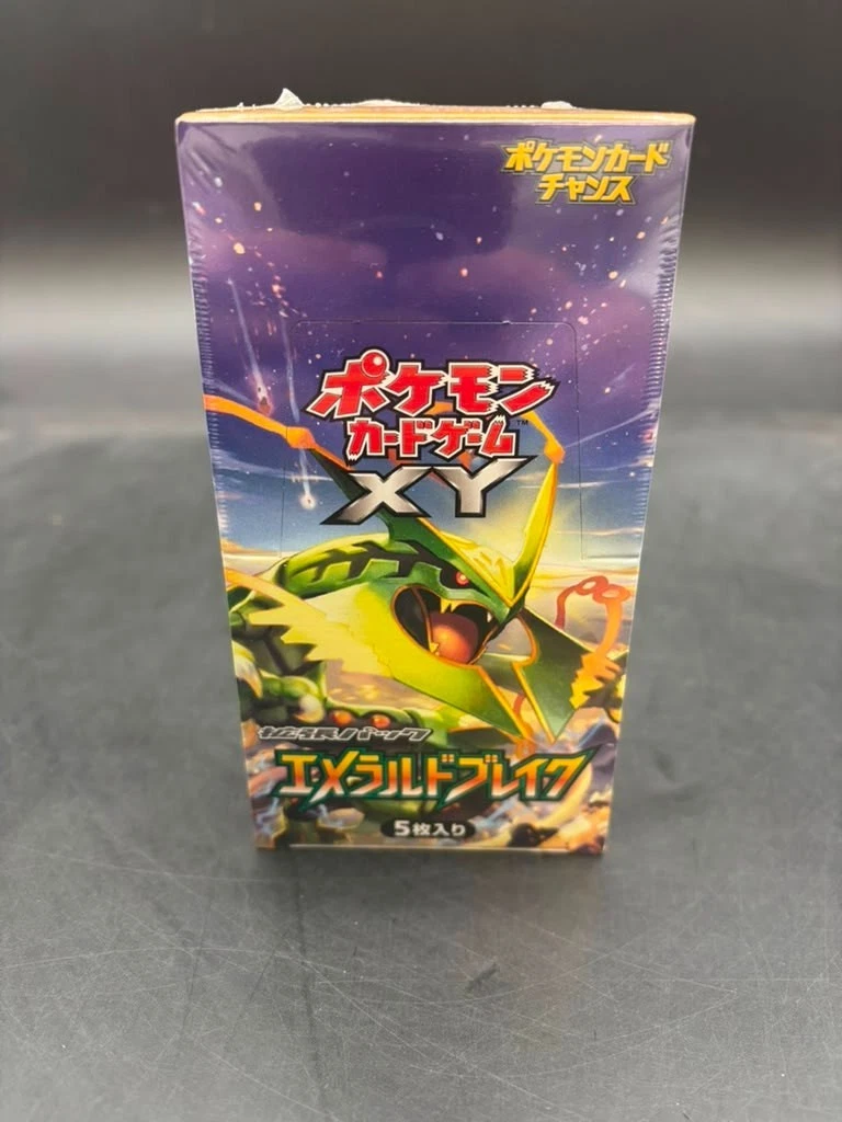 Pokémon TCG XY Sealed Collectible Card Game Boxes in Japanese for