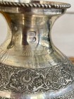 Pair of ANTIQUE  19th PERSIAN SILVER  VASE (Hallmarked) 800% silver 6”h x 3”w — photo 3