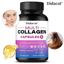 Absorption Hydrolyzed Collagen Peptides - Supports Hair Skin & Nail Health