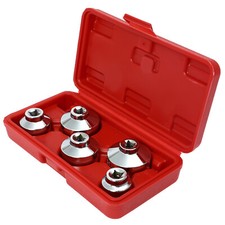 Remover Installer Sockets 5 Pcs Oil Filter Cap Wrench Oil Filter Socket Set