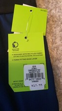 DSG BOYS COMPRESSION SHORTS BLACK XXS 4-5
