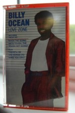 BILLY OCEAN LOVE ZONE MUSIC CASSETTE TAPE 1985 ARISTA RECORDS - NOT PLAY TESTED