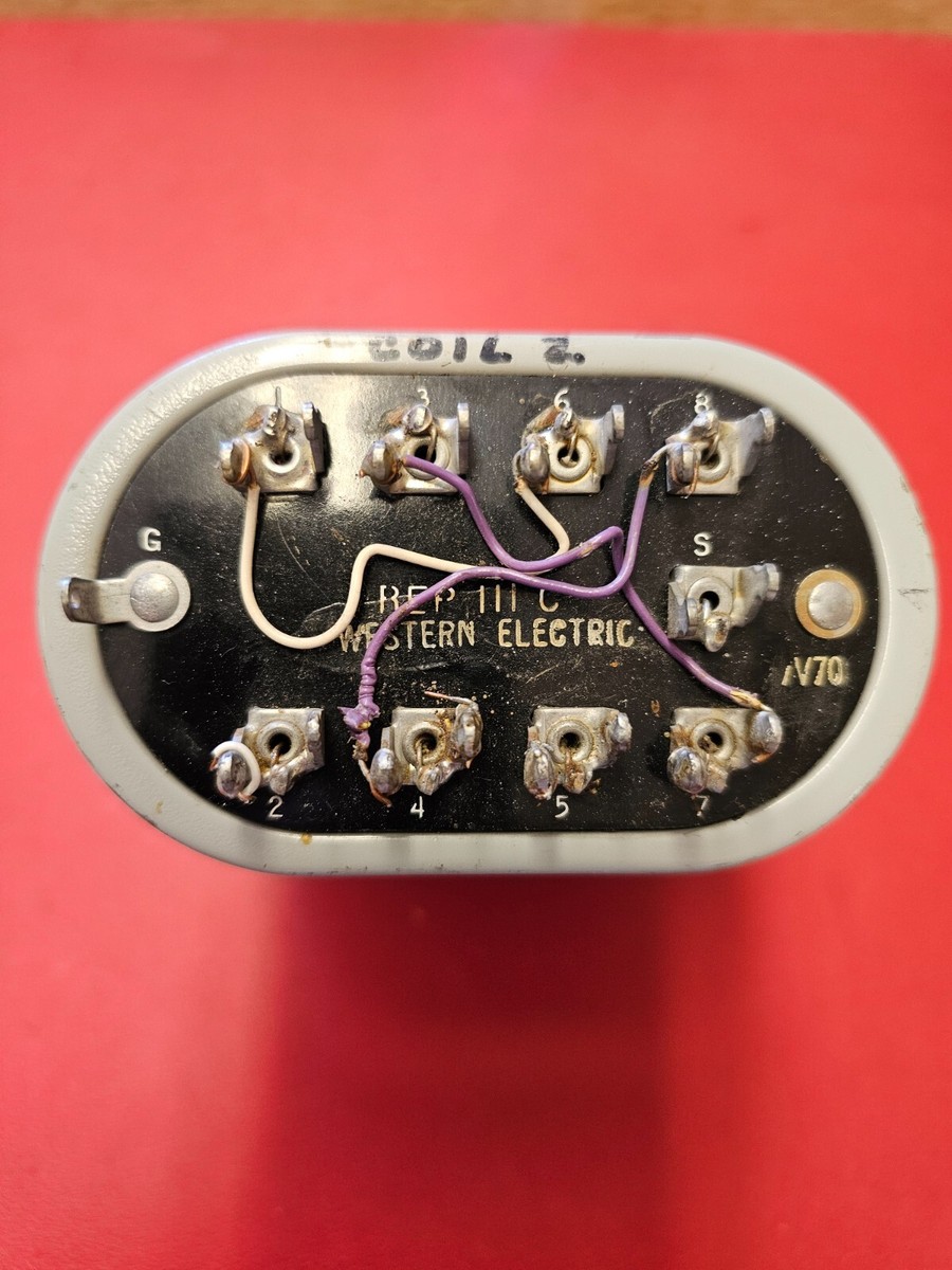 ウェスタン・エレクトリック　ライン・トランス 111C　WE ウェスタンエレクトリック トランス Western Electric 111C
