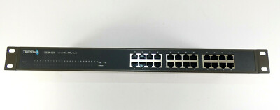 Trendnet TE100-S24v10/100 Mbps Switch | 24 Port | 19'' Einbaufähig | ohne Kabel