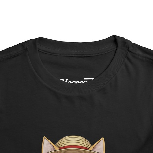 Vespera Naruto Cat Toddler Short Sleeve Tee - Fun and Comfort - Picture 13 of 29