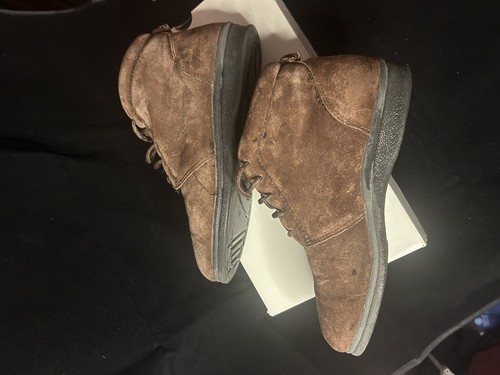 G H Bass braune Wildlederschuhe Komfortfunktionen Stil 7 1/2 - Bild 5 von 7