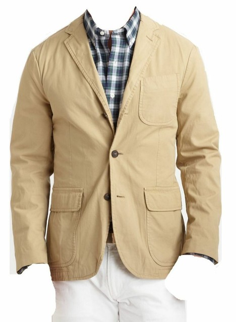cotton chino sport coat