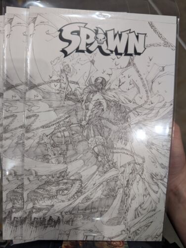 IN HAND Spawn #360 MEGACON EXCLUSIVE BRETT BOOTH SKETCH VARIANT 2025 MCFARLANE