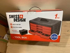 Swiss Design Tool Box Brand new Multi Use Set Multiple Sizes tool organizer 