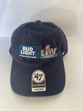 Super Bowl LIV Hat Cap 47 Strapback Bud Light Sponsor