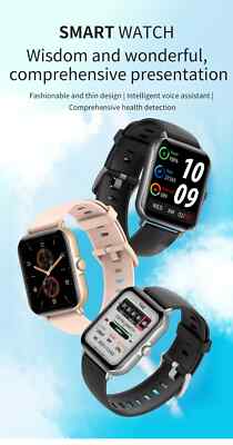 2022 New BT Answer Call Smart Watch Men Full Touch Dial Call Fitness Tracker IP6