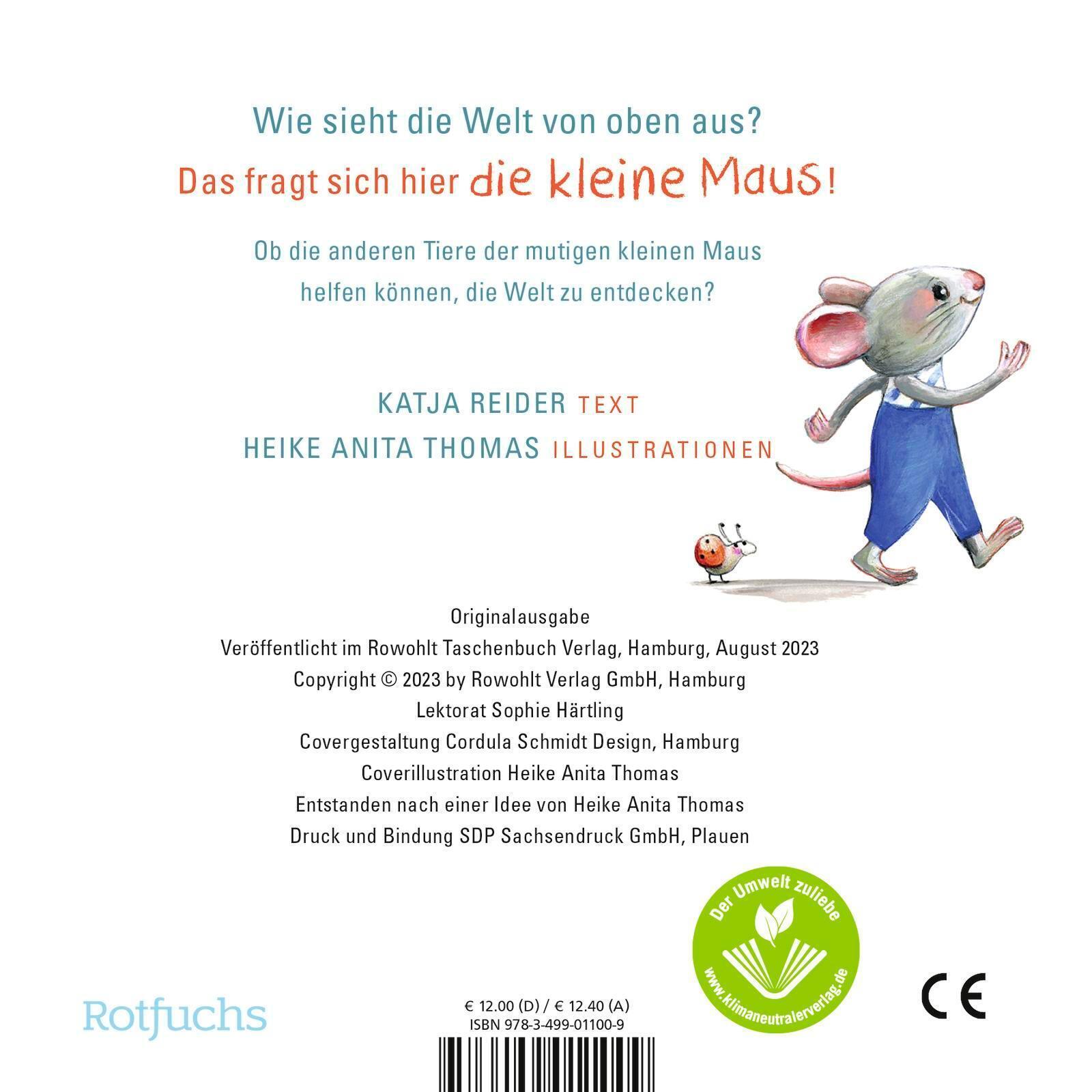 Thumbnail - Die Kleine Maus Will Hoch Hinaus Katja Reider Buch 24 S. Deutsch 2024