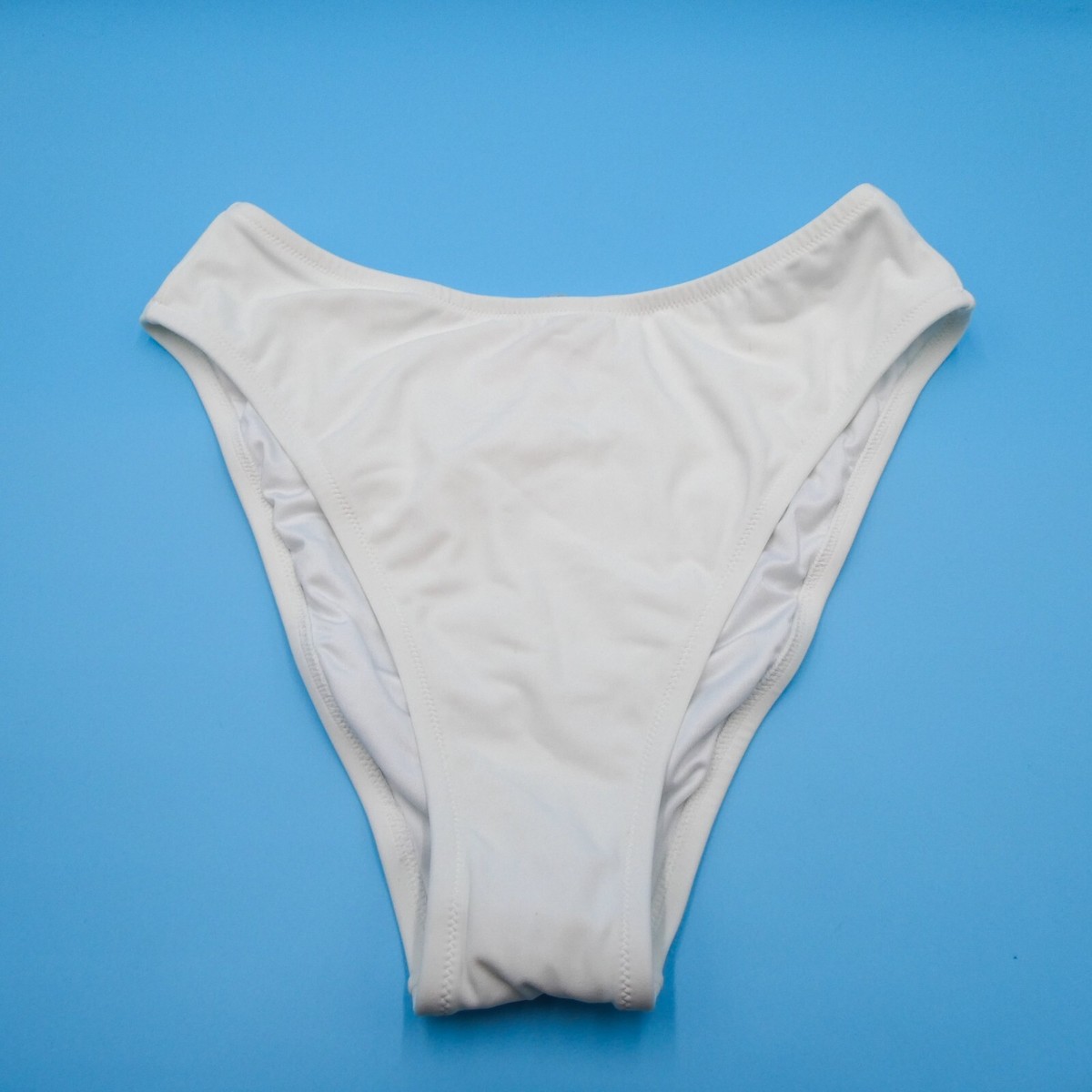 Victorias Secret White Large Thong Beach Bikini Bottom Swim Women