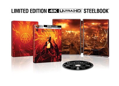 CONSTANTINE (U.S. LIMITED EDITION STEELBOOK 4K Ultra HD +Blu-ray +Digital, 2005)