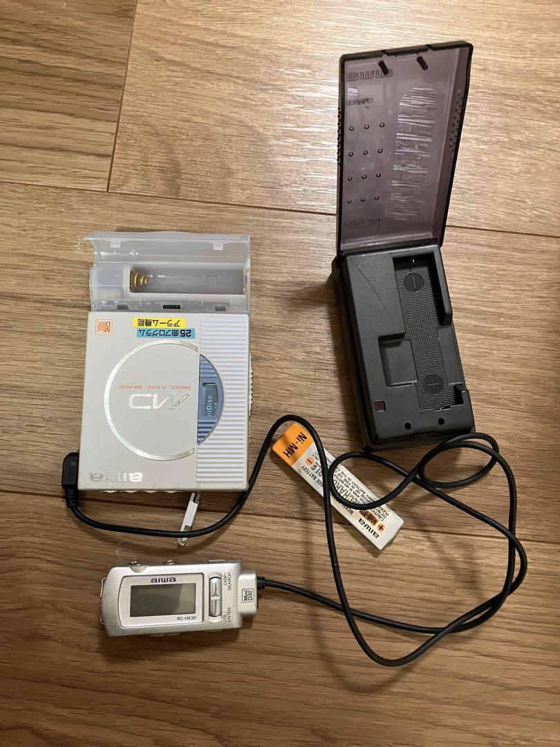 aiwa MDプレーヤー AM-HX50 AIWA Portable MD Player AM-HX50 | eBay