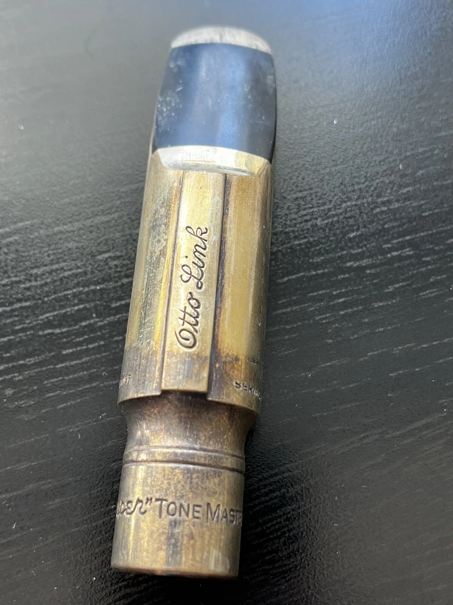 Super Rare OTTO LINK Tone Master New York double ring Tenor Saxophone  Mouthpiece