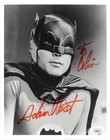 Adam West Signed Batman 8x10 Photo (JSA COA) autographed bla