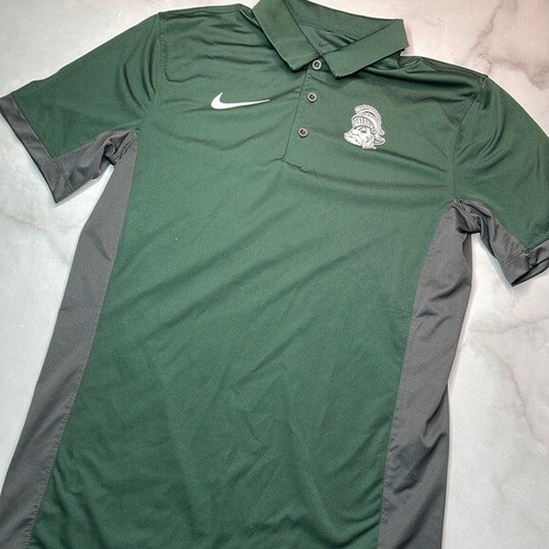 Nike Michigan State Dri-Fit Polo Gruff 