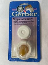Gerber Nipple Assembly 76115 HTF Vintage 1997 New Old Stock