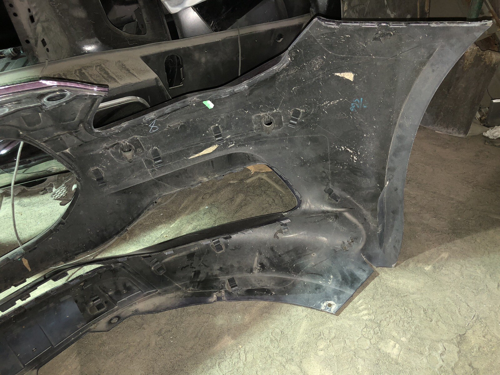 2018-20 MASERATI QUATTROPORTE FRONT BUMPER COVER OEM REPAIRED