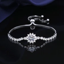 Moissanite Bracelet for women