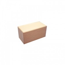 Blocchi Di Costruzione - Cubi Doppio - Naturale - 100x50x50mm - 50mm