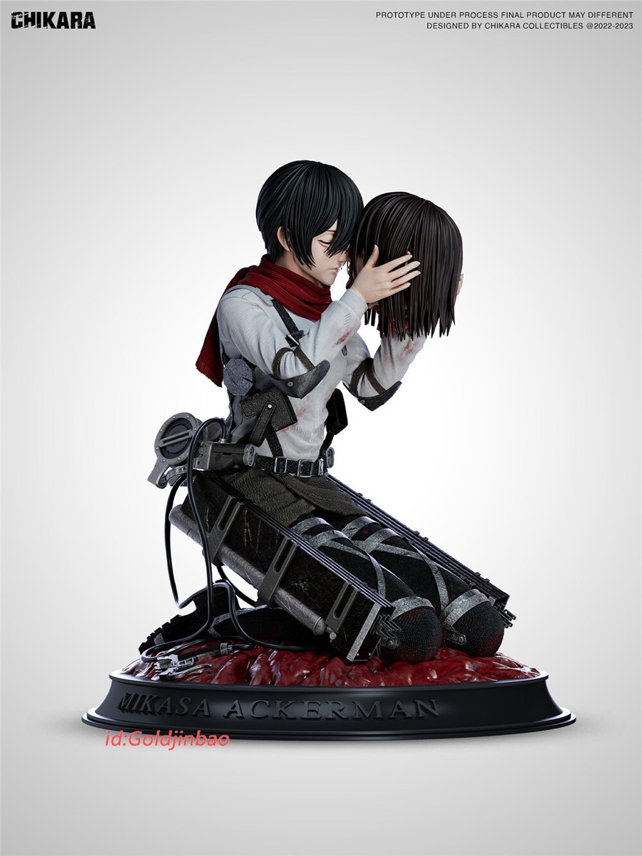 chika.様　オーダー品 Chikara Studio Attack On Titan Mikasa·Ackerman Resin Statue In