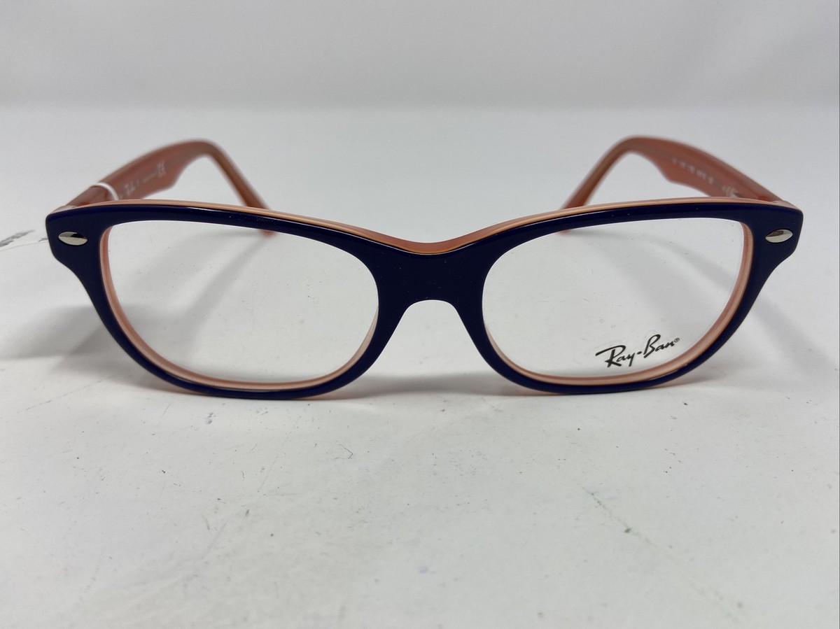 Ray Ban RB 1555 3762 48-16-130 Navy/Orange Full Rim 