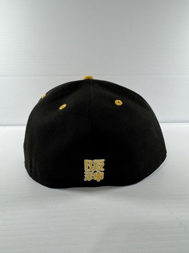 OSAKA TIGERS EFF DNA EBBETS FIELD BLACK YELLOW FITTED HAT SIZE 7 1/4 MENS NEW - Picture 5 of 9