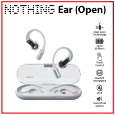 NOTHING Ear (Open)  Wireless Earbuds Dual Connection Bluetooth Earphone - White