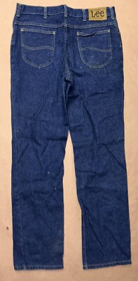 Vintage Lee Blue Jeans, Regular Fit Bootcut, Deadstock NWT, Size 35x34