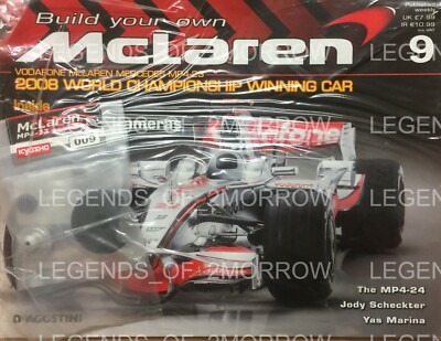 デアゴスティーニ McLaren MP4-23 ハルミトンモデル 1/8スケール DEAGOSTINI BUILD YOUR OWN 1/8 MCLAREN MP4/23 LEWIS HAMILTON