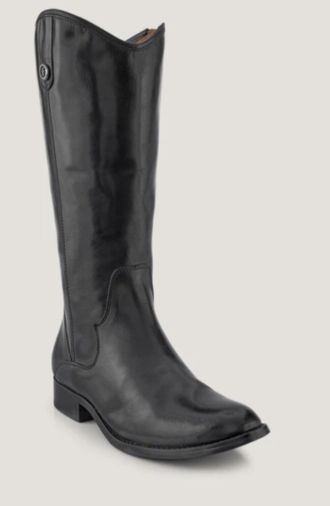 FRYE::ロングブーツ:US9.5[RESALE] FRYE Women's 5.5 M Carson Piping Tall Knee High Boots Gray