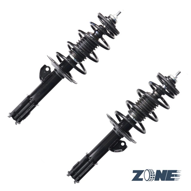 Front pair Complete Strut Assembly w/ Spring For Toyota Yaris 2012 2013
