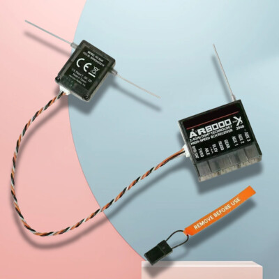 For DX7s DX8 DX9 Dx18 2.4GHz AR8000 8CH Receiver Extended DSMX Channel