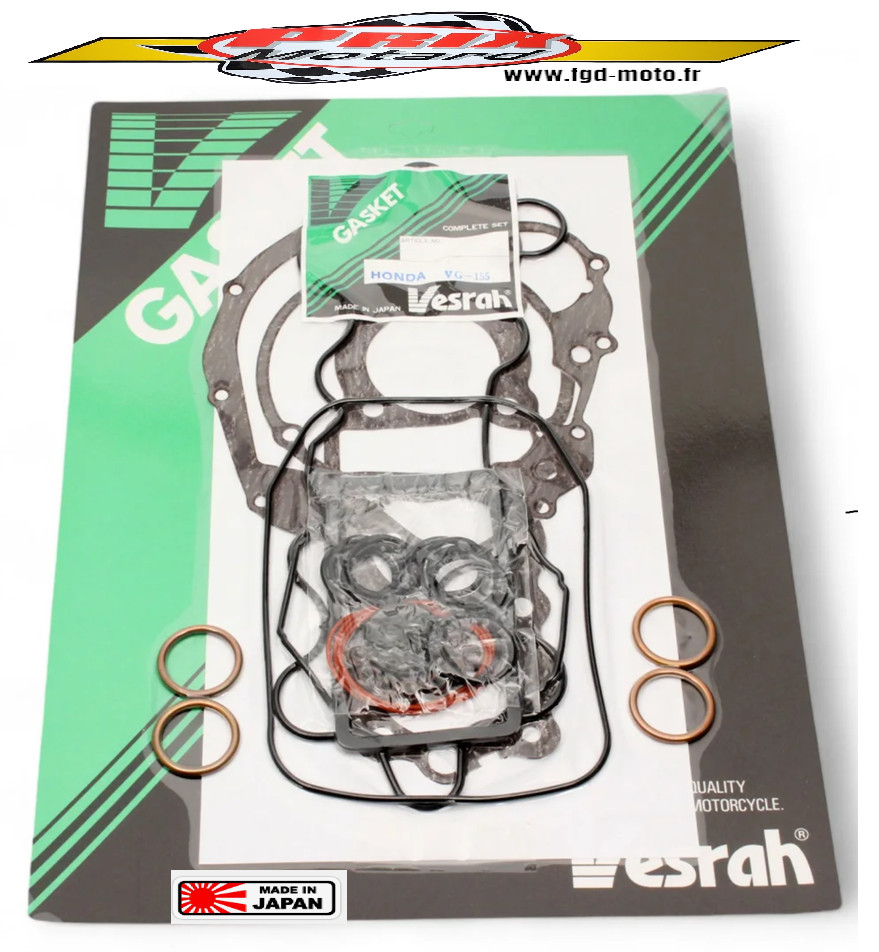 Pochette joints Honda CB 550 Four étanchéité bloc moteur résout suintement huile de 1976 à 1978