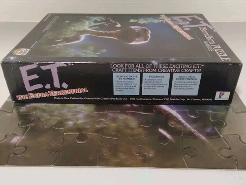 Vintage E.T. The Extra Terrestrial Movie Jigsaw Puzzle 60 Pieces Complete 1982 - Picture 4 of 12