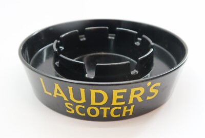 Vintage LAUDER'S SCOTCH Whiskey 5'' ASHTRAY Eagle NOS New Old Stock Advertising