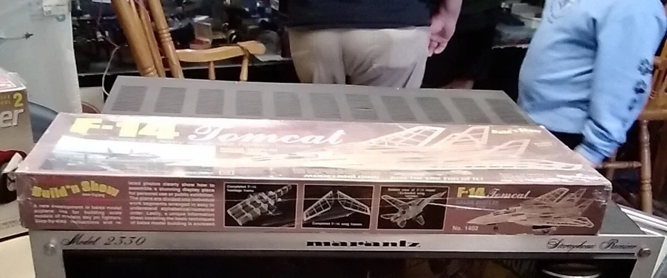 Guillow's Grumman F-14 Tomcat Airplane Balsa Wood Display Airplane Model Kit NIB - Image 3 of 4